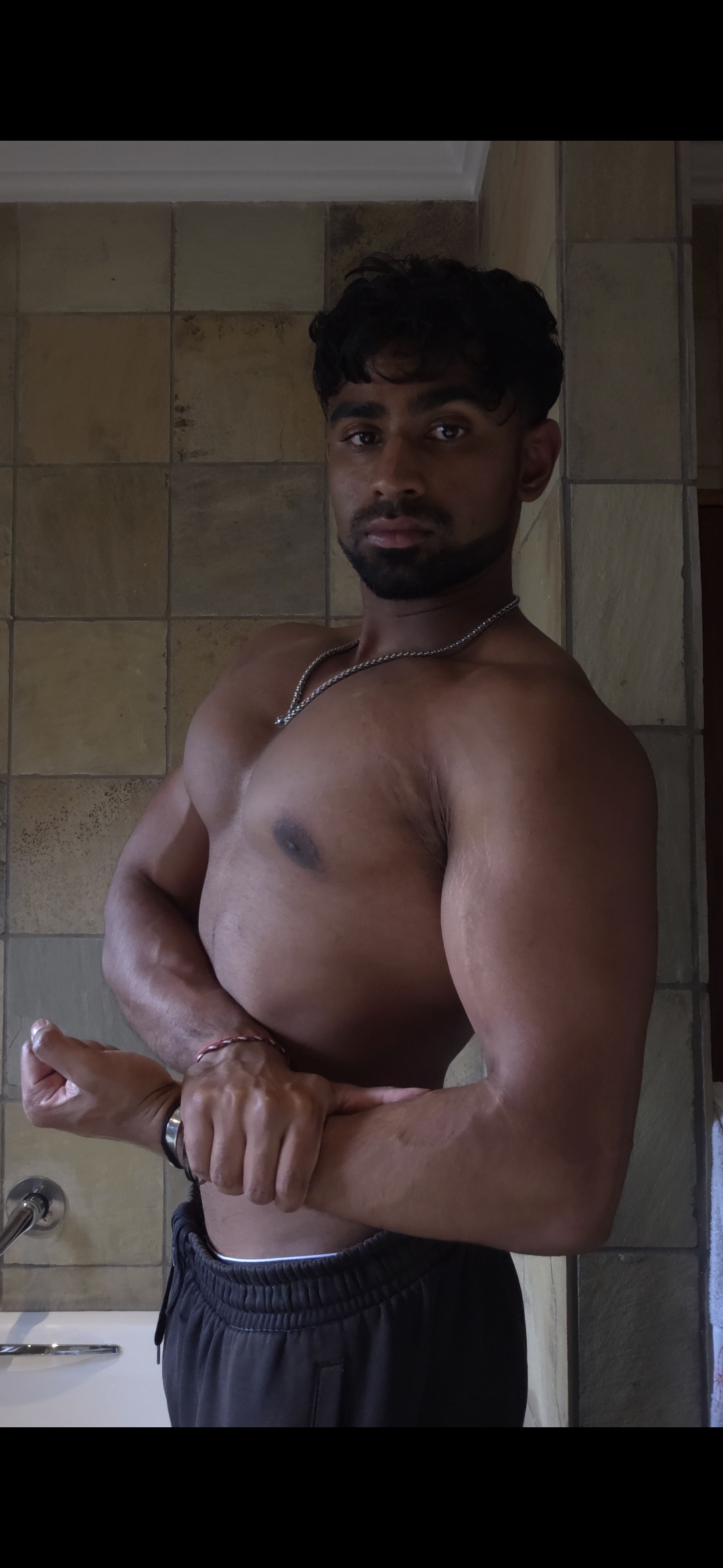 Recent training photo of Suvarn Pillay